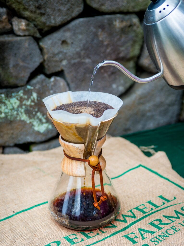 Chemex Pour Over Coffee Maker of Greenwell Farms